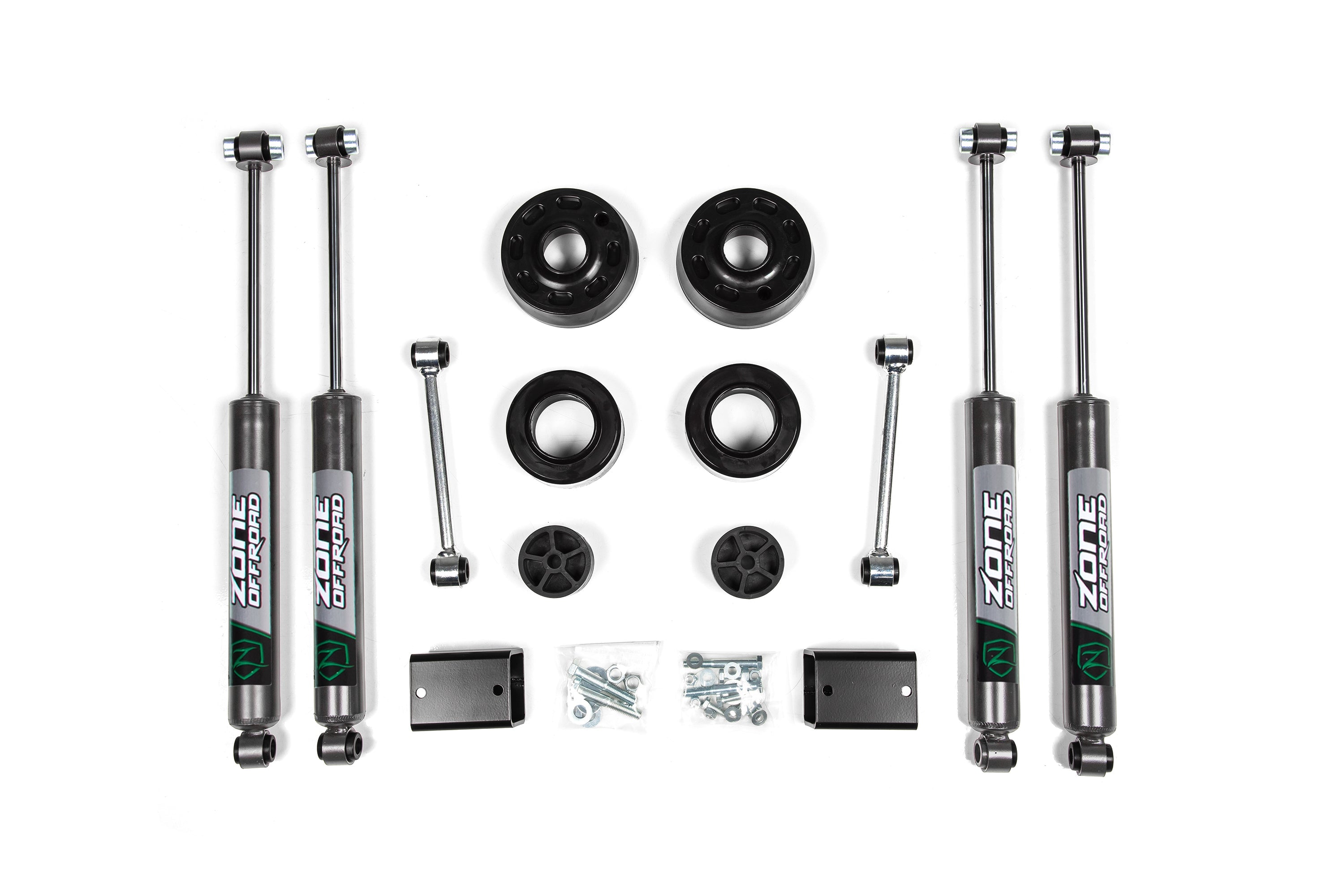 18-24 Jeep Wrangler JL 2 Inch Coil Spring Spacer Lift Kit Zone Offroad