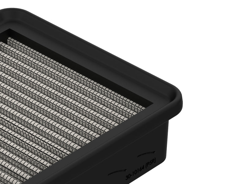 aFe MagnumFLOW Air Filter for Mitsubishi Evo X and Lancer, designed for improved airflow and engine performance.