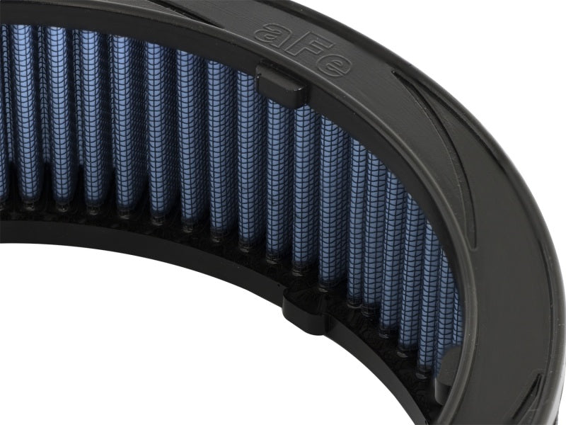 aFe MagnumFLOW Air Filter designed for Dodge cars and trucks from 1950 to 2001, featuring a pleated design for improved airflow.