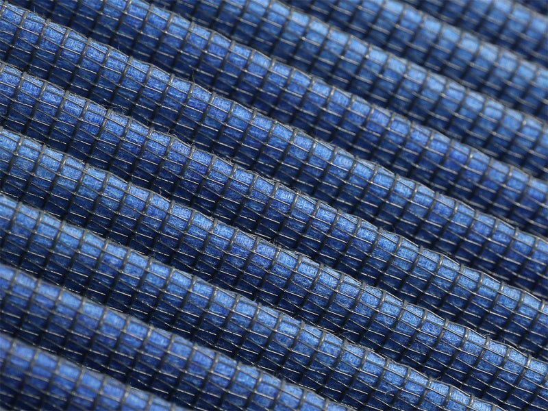 aFe MagnumFLOW Pro 5R universal air filter featuring a blue mesh design, ideal for enhancing airflow in vehicles.