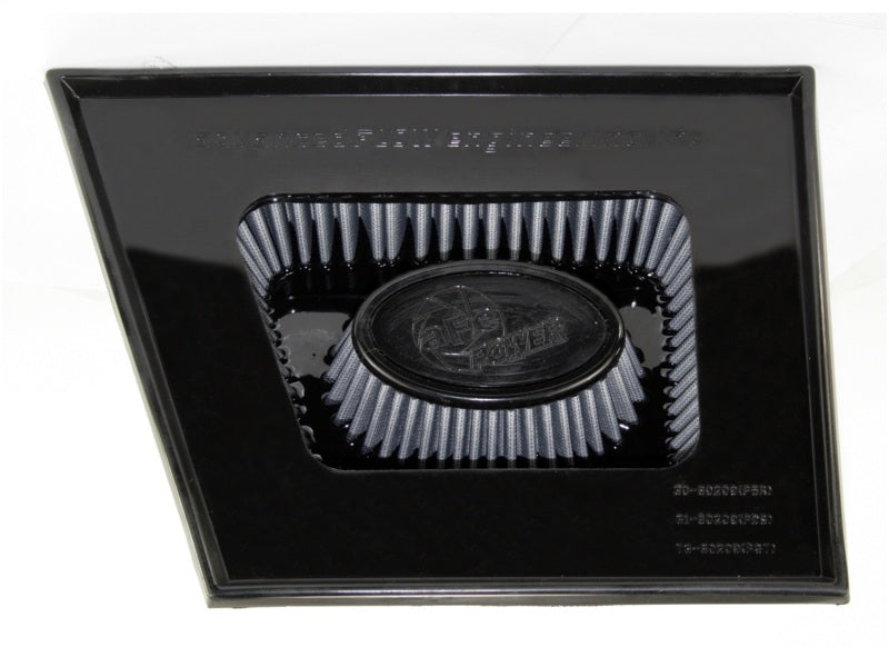 aFe MagnumFLOW Air Filter designed for 2011-2012 GM Diesel Trucks with V8 6.6L engines, enhancing airflow and performance.