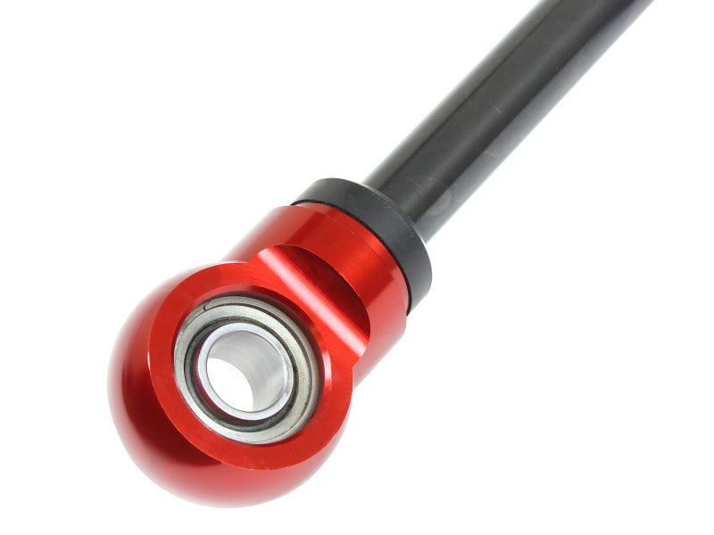 aFe 97-17 Nissan Patrol Sway-A-Way 2.5in Rear Shock Kit with remote reservoir designed for OE ride height and enhanced performance.