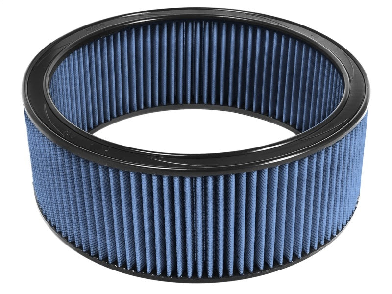 aFe MagnumFLOW Air Filter with a 14-inch outer diameter, 12-inch inner diameter, and 5-inch height for enhanced airflow.