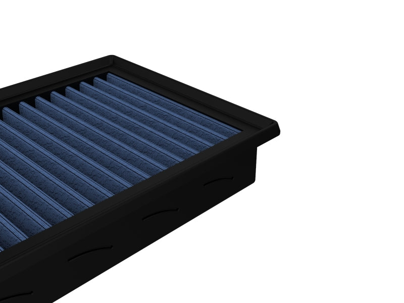 aFe MagnumFLOW Air Filter for 2005-2007 Ford Trucks with V10-6.8L engine, featuring a blue filter media design.