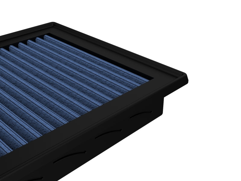 aFe MagnumFLOW Air Filter designed for Ford Explorer 2002-2010 V6 and 2002-2005 V8, featuring a blue filter media.