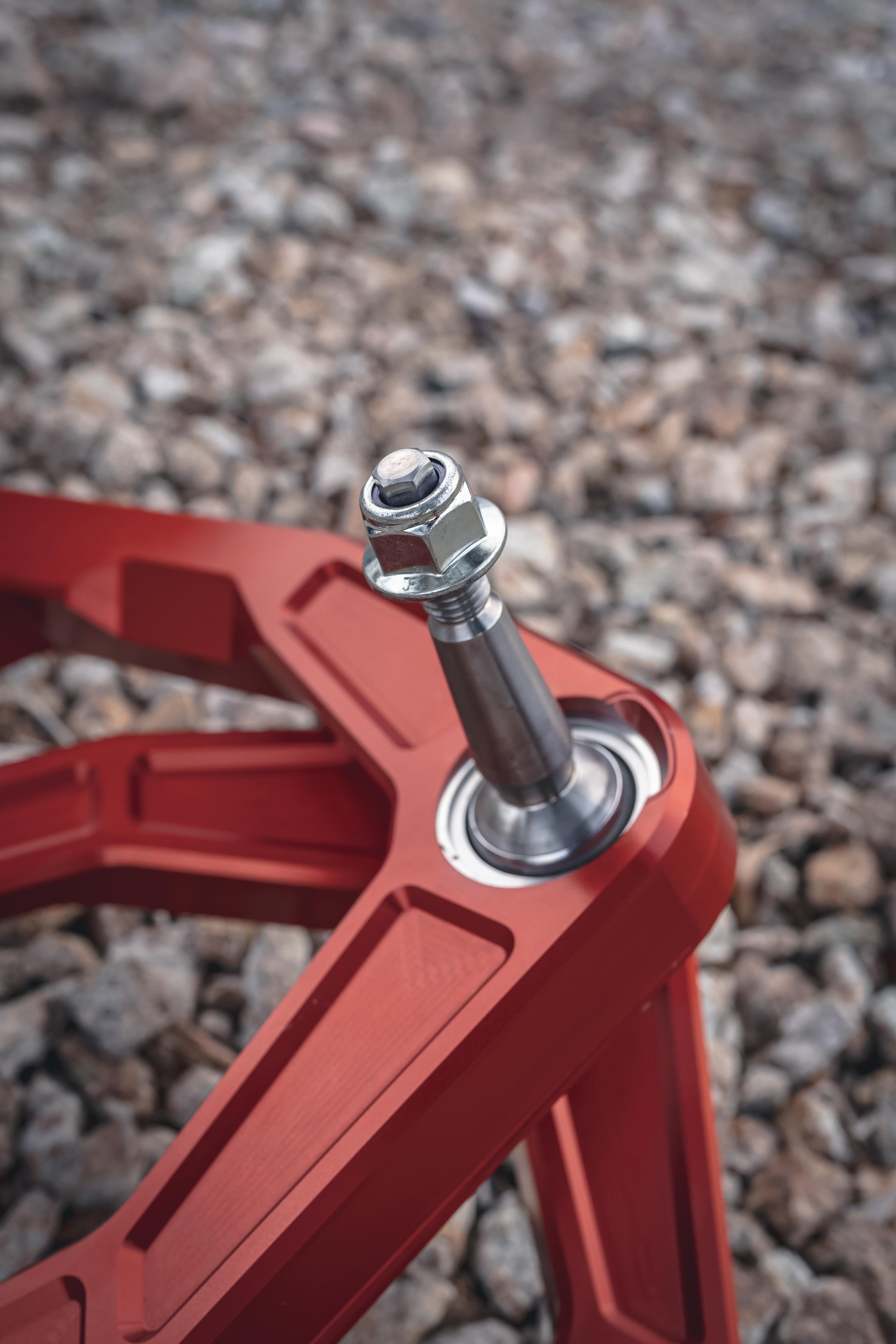 Elevate Billet Uniball UCA (FOX Orange) - 2010-20 Ford Raptor Gen 1 & 2