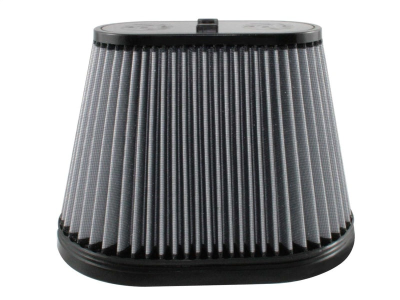 aFe MagnumFLOW air filter designed for 2003-2007 Ford diesel trucks with V8-6.0L engines, enhancing airflow and performance.