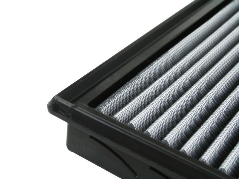 aFe MagnumFLOW Air Filter for Dodge Trucks 02-12 V6/V8, featuring a pleated design for improved airflow and filtration.