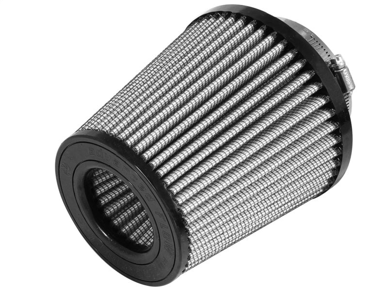 aFe MagnumFLOW Air Filter featuring a conical design with a durable metal mesh and rubber base for enhanced airflow and filtration.