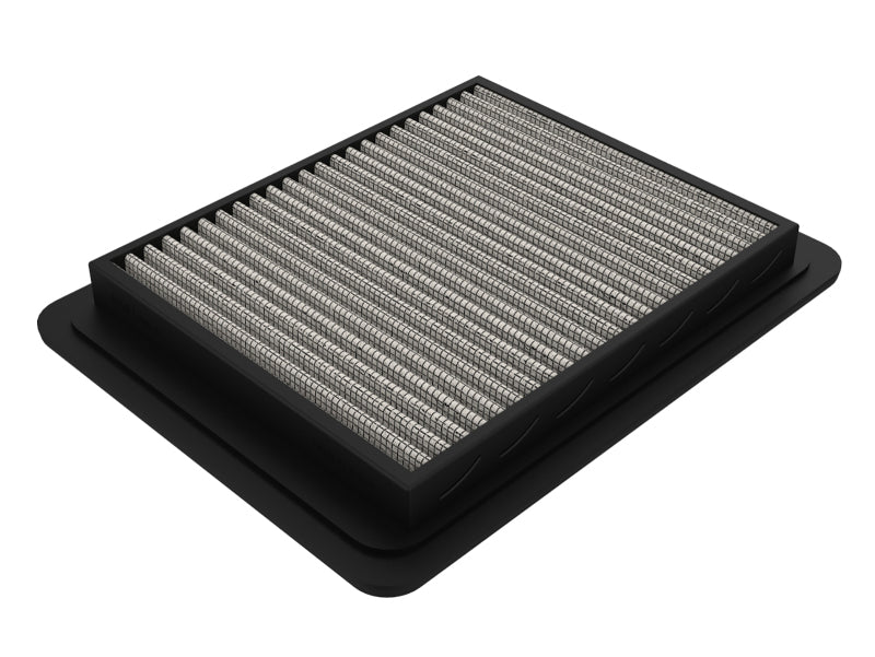 aFe MagnumFLOW Air Filter for Nissan 370Z 2009-2011 V6-3.7L, designed for improved airflow and engine performance.