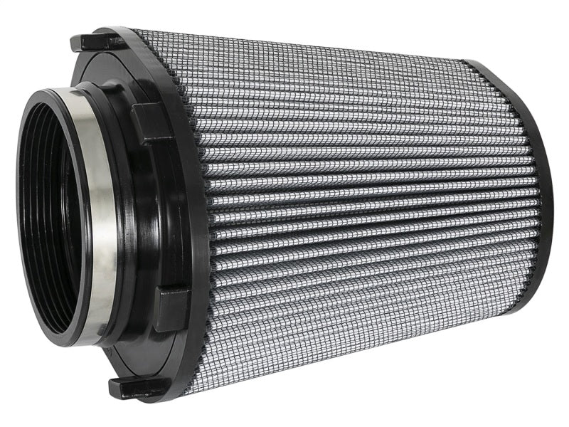 aFe Magnum FLOW intake replacement air filter featuring PDS media, designed for enhanced airflow and filtration efficiency.