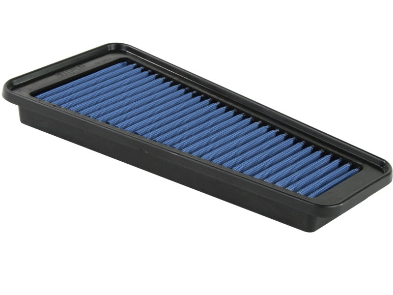 aFe MagnumFLOW Air Filter for Toyota Tacoma 05-12 V6-4.0L, featuring a blue filter media for improved airflow and performance.