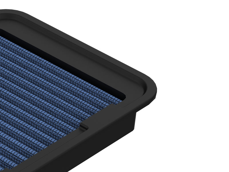 aFe MagnumFLOW Air Filter for Scion xD 08-12, featuring a blue filter media and durable frame for enhanced airflow.