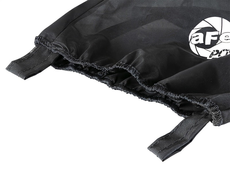 aFe Quantum Pre Filter in black, designed to fit all A/F models, featuring elastic edges for secure attachment.
