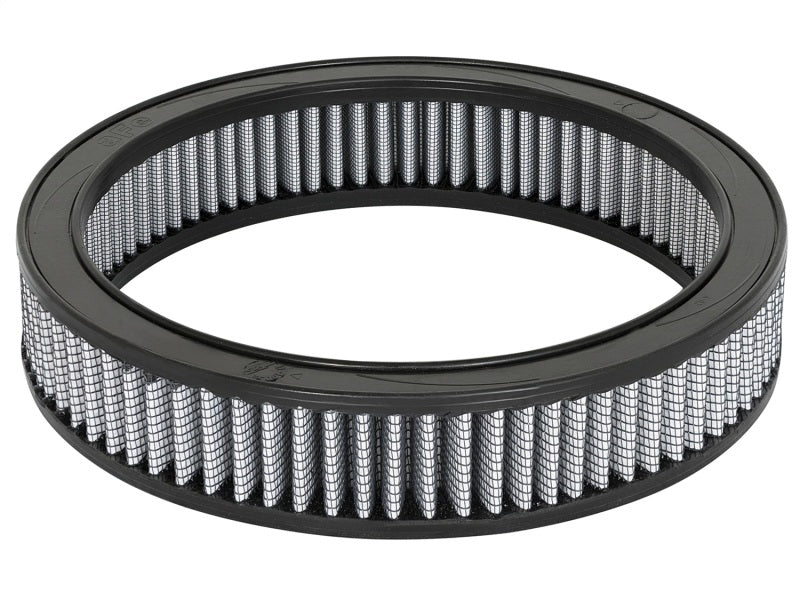 aFe MagnumFLOW Air Filter designed for GM cars and trucks from 1962 to 1987, featuring a durable construction for optimal airflow.