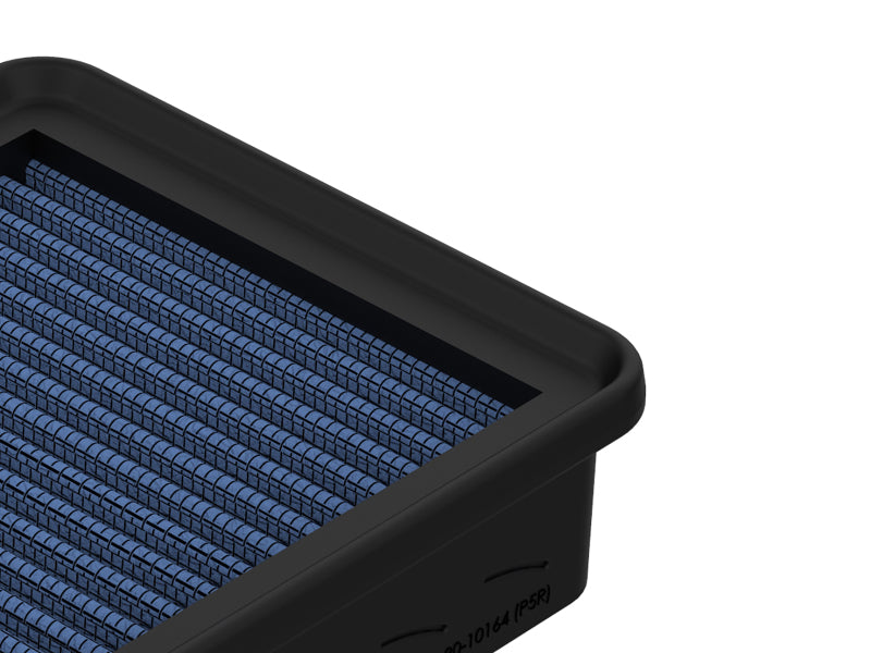 aFe MagnumFLOW Air Filter for Mitsubishi Evo X and Lancer, designed for improved airflow and engine performance.