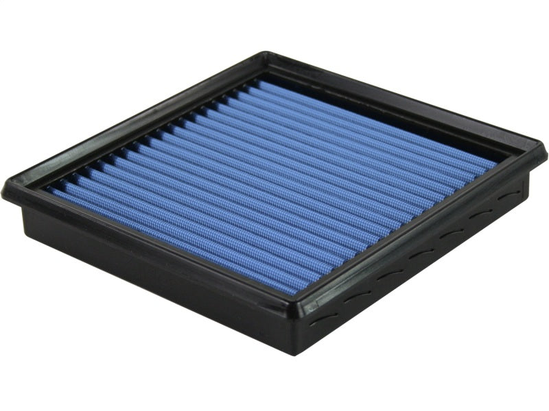 aFe MagnumFLOW Air Filter for Dodge Durango 2004-2009, featuring a blue filter media and durable frame for improved airflow.