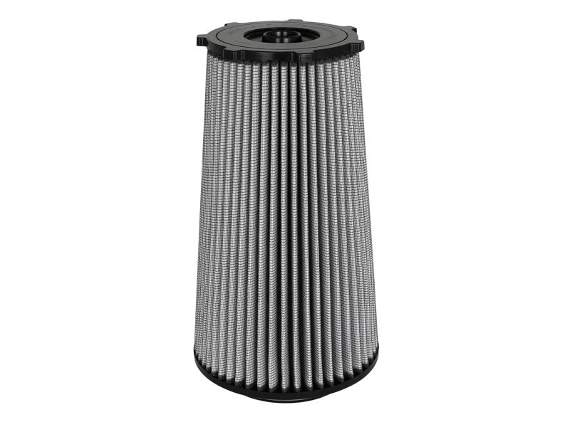 aFe MagnumFLOW Air Filter with dimensions 5.5 x 8.75 x 6.5 x 14.75 inches, designed for enhanced airflow and performance.