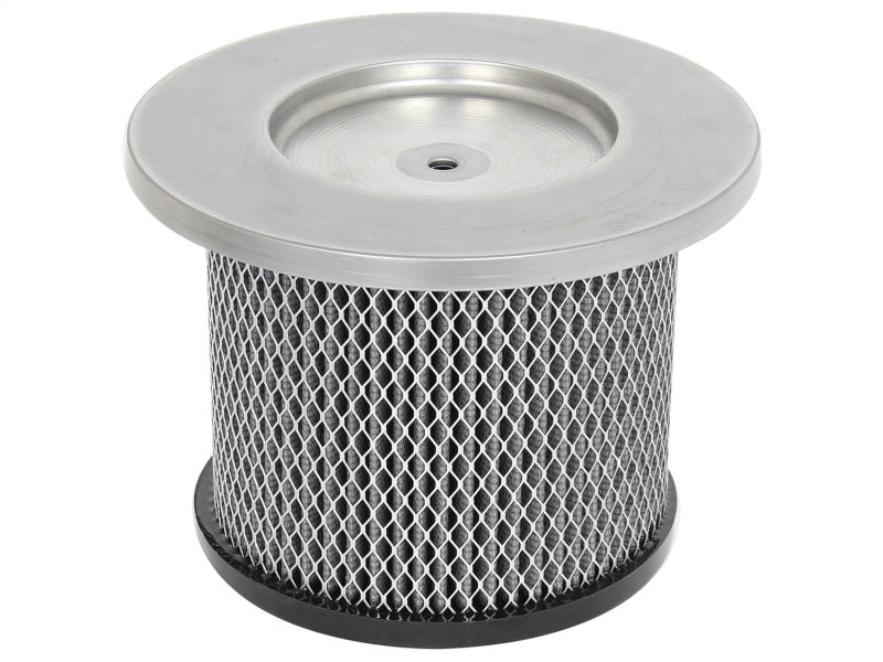 aFe MagnumFLOW Air Filter for Nissan Patrol Y61, designed for L6-4.5L and 4.8L engines, featuring a durable metal mesh design.