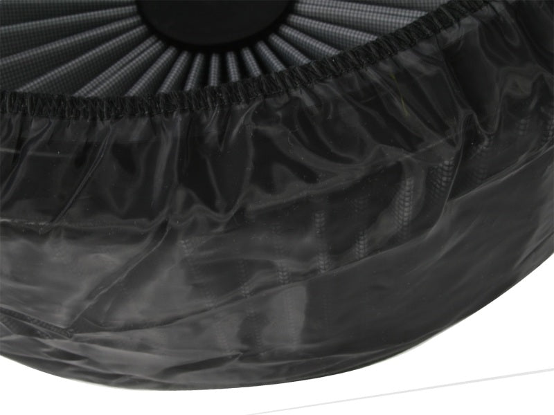 aFe MagnumSHIELD Pre-Filters in black designed for enhanced air filtration and protection for offroad vehicles.