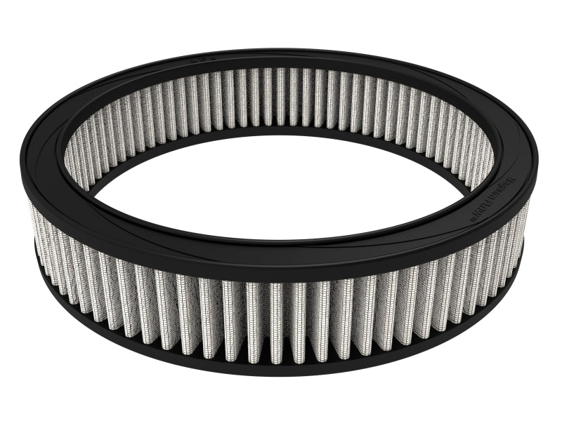 aFe MagnumFLOW Air Filter designed for Nissan cars from 74-79 and trucks from 86-92 with V6 engines, enhancing airflow and performance.