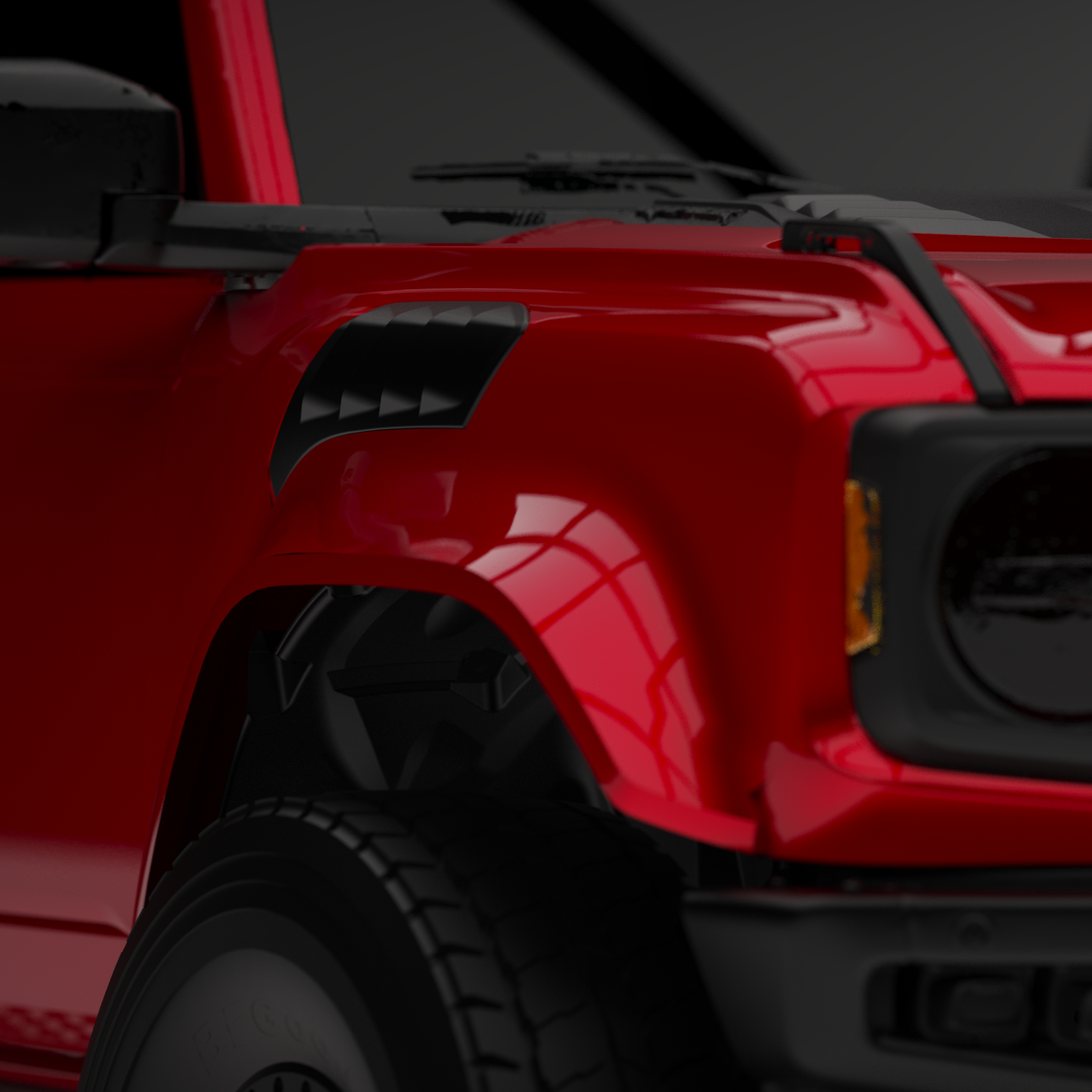 2022-2024 Ford Bronco Raptor Fenders