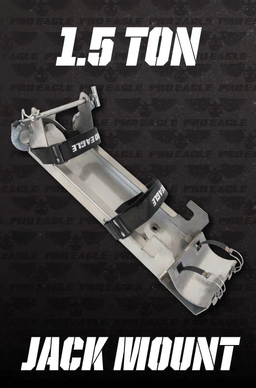 1.5 Ton Off Road Jack "Talon" Mount designed for secure jack storage and easy access during off-road adventures.