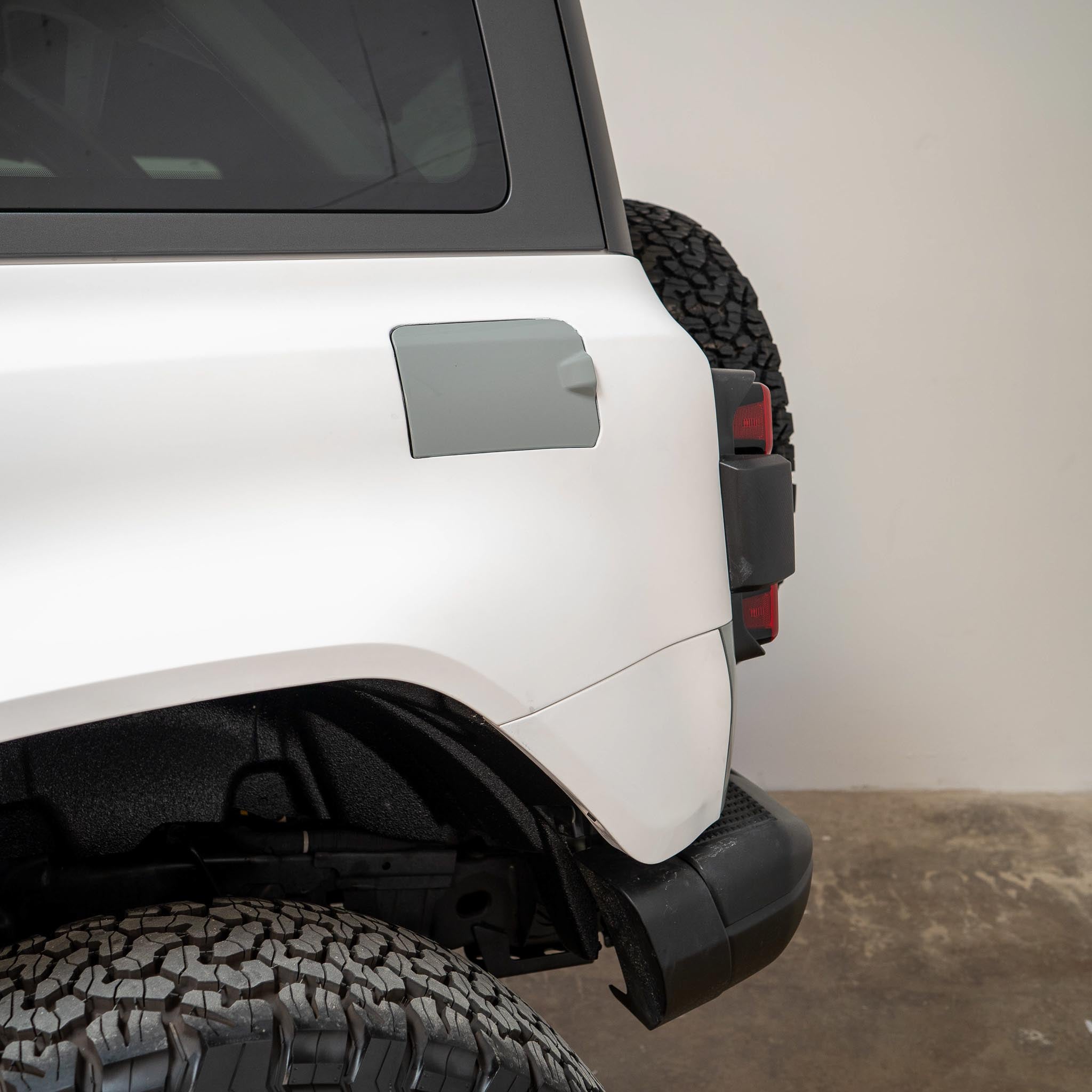 2022-2024 Ford Bronco Raptor rear quarter kit showcasing durable design and fit for enhanced off-road performance.