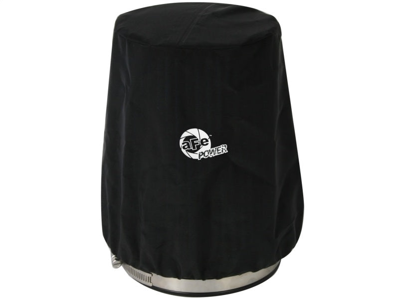 aFe MagnumSHIELD Pre-Filters in black, designed to protect air filters from dirt and debris for enhanced performance.