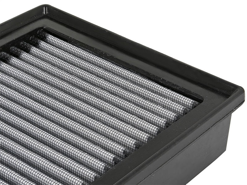 aFe Magnum FLOW Pro DRY S replacement air filter for 2018 and newer Jeep Wrangler JL V6 3.6L, featuring a durable design.