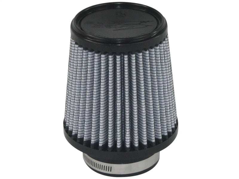 aFe MagnumFLOW Air Filter with a conical design, featuring a pleated filter media for improved airflow and performance.
