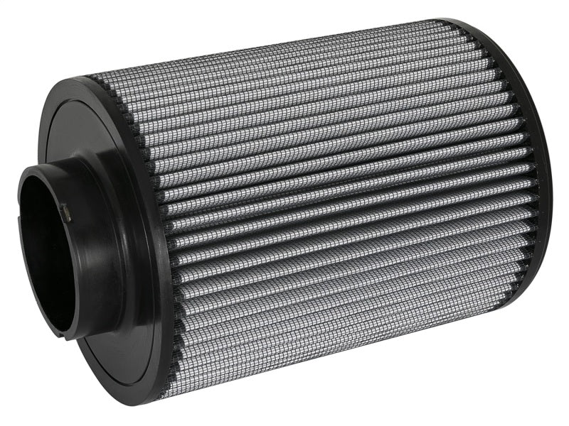 aFe MagnumFLOW Air Filter designed for optimal airflow and filtration, measuring 4 x 8.5 x 11 inches for enhanced engine performance.