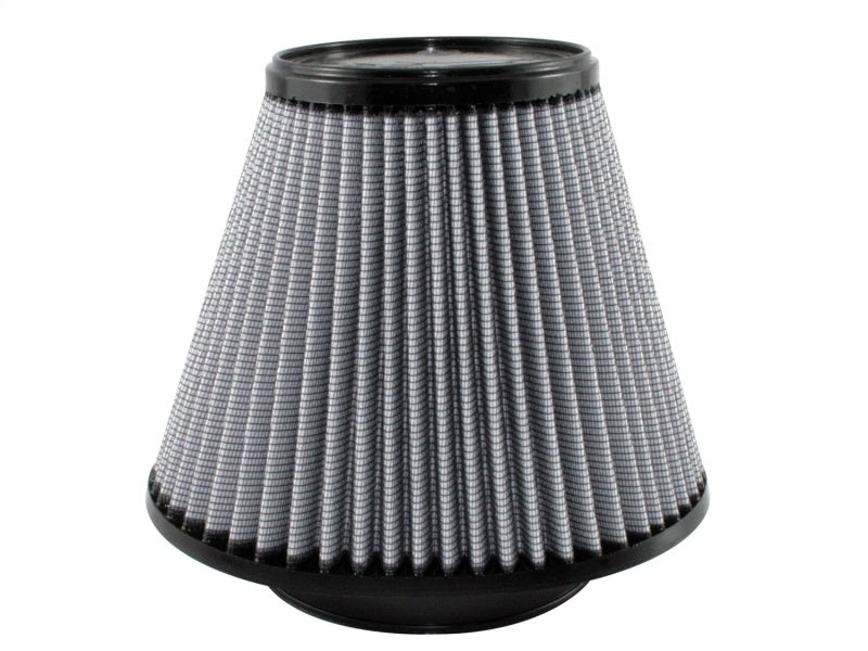 aFe MagnumFLOW Air Filter featuring a conical design for improved airflow and engine performance, ideal for offroad vehicles.