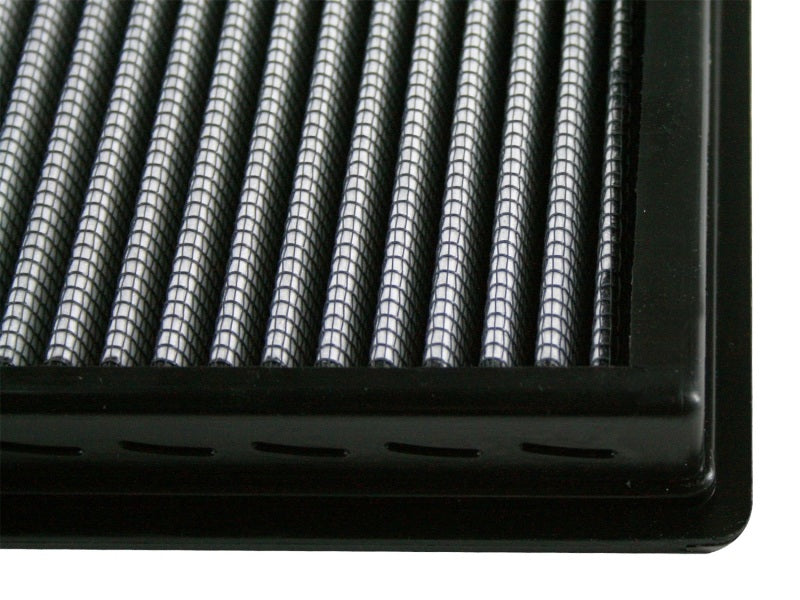 aFe MagnumFLOW air filter for Nissan 370Z, designed for improved airflow and engine performance, featuring a durable construction.