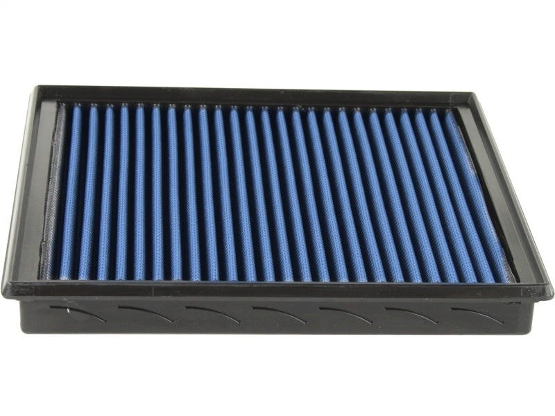 aFe MagnumFLOW Air Filter for Dodge Trucks 2002-2012, designed for V6 and V8 engines, featuring a blue filter element.