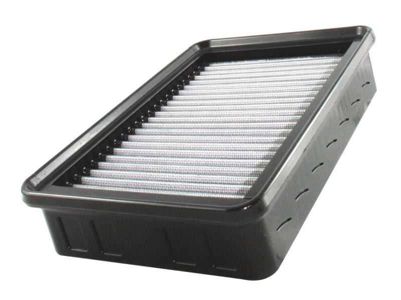 aFe MagnumFLOW air filter for Mitsubishi Evo X and Lancer, designed for improved airflow and engine performance.