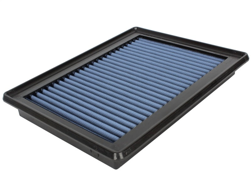 aFe MagnumFLOW Air Filter for Holden Commodore 97-04, featuring a blue filter media and durable frame for enhanced airflow.