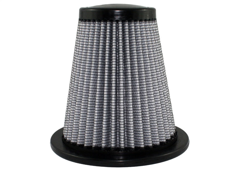 aFe MagnumFLOW Air Filter for Ford Mustang 94-04 V6, featuring a cone shape and high-flow design for improved performance.