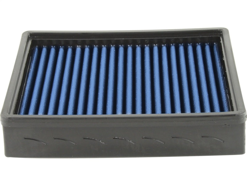 aFe MagnumFLOW Air Filter for Toyota Tacoma 95-04 V6, featuring a blue filter media and durable frame for enhanced airflow.