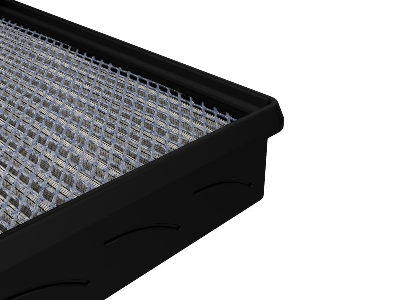 aFe MagnumFLOW Air Filter designed for GM Diesel Trucks 01-05 V8-6.6L, featuring a durable mesh and efficient airflow design.