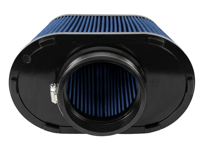 aFe MagnumFLOW Intake Replacement Air Filter featuring Pro 5R media, designed for enhanced airflow and filtration efficiency.