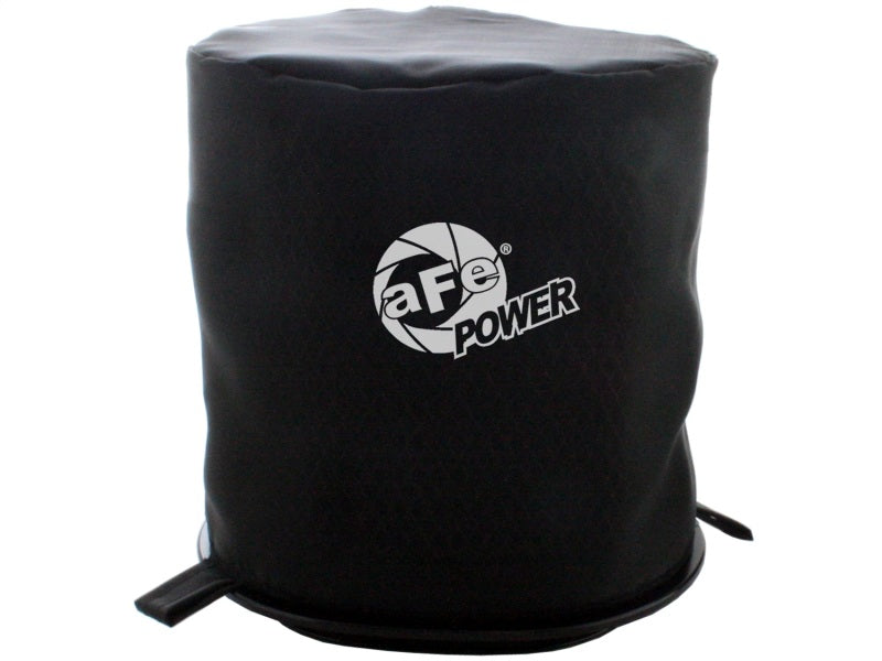 aFe MagnumSHIELD Pre-Filters in black, designed to enhance air filtration for off-road vehicles and improve performance.