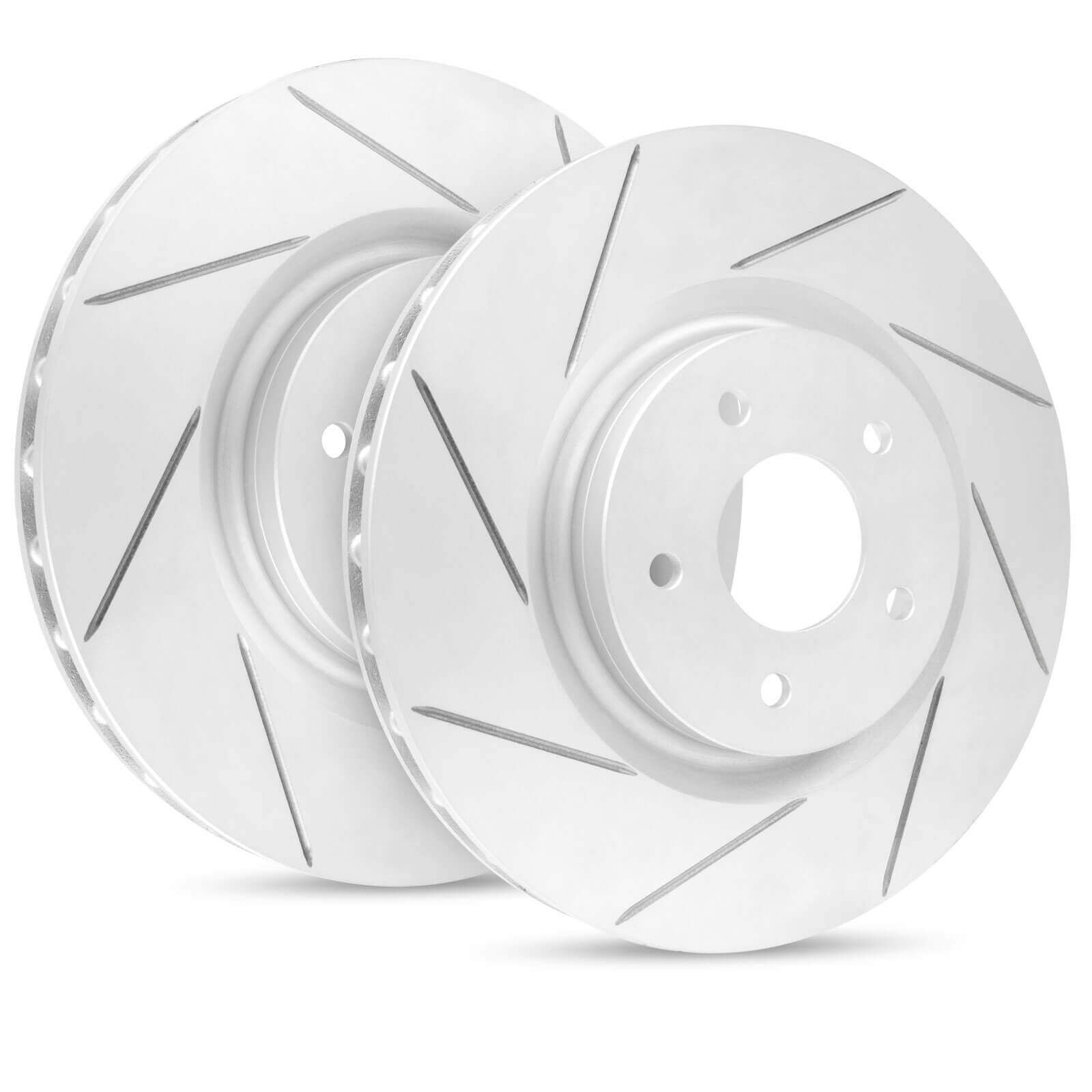 R1 Carbon GEOMET® Series Toyota Tacoma Brake Rotors (05-22) Slotted Pair