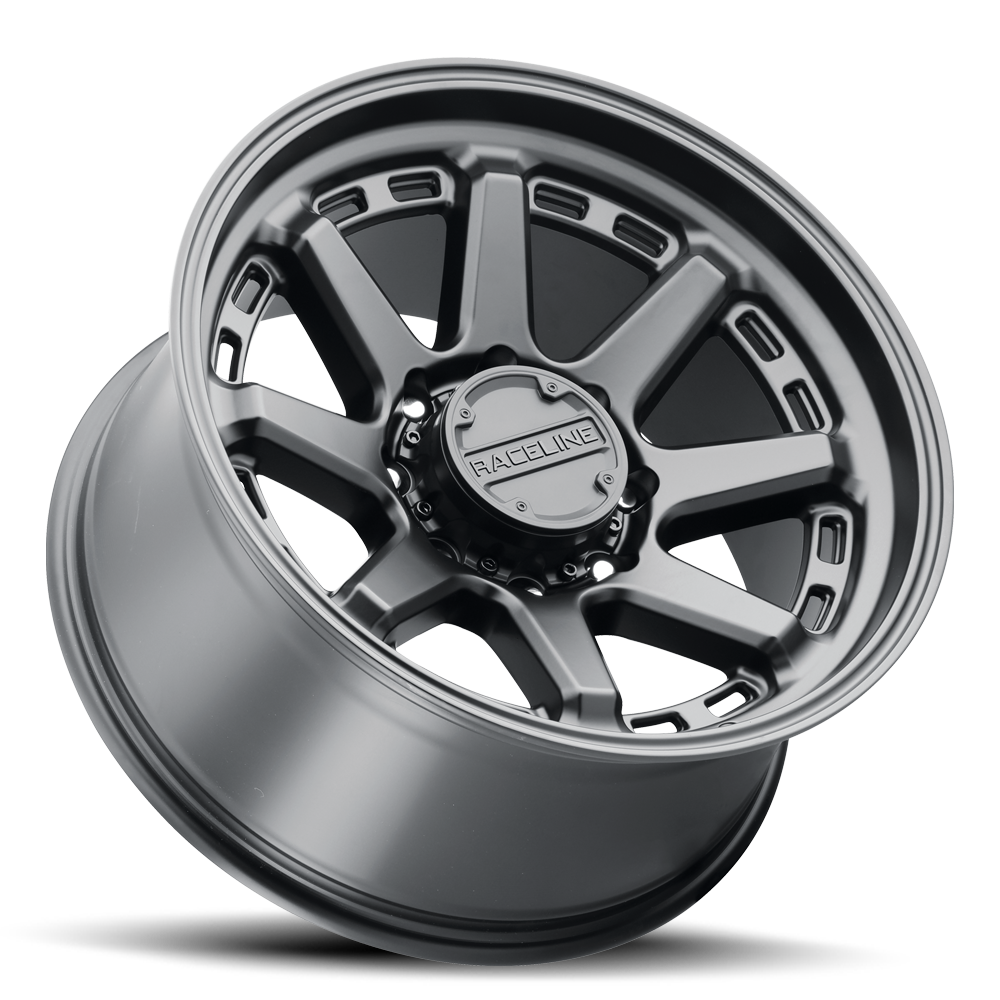 Aluminum 947B Scout wheel featuring a sleek design with a dark finish, ideal for offroad and performance vehicles.