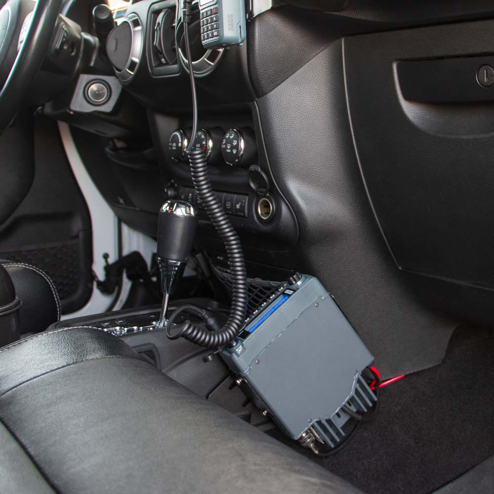 JKU Jeep Radio Kit - with GMR45 POWER HOUSE Mobile Radio for Jeep JKU 4 Door Only