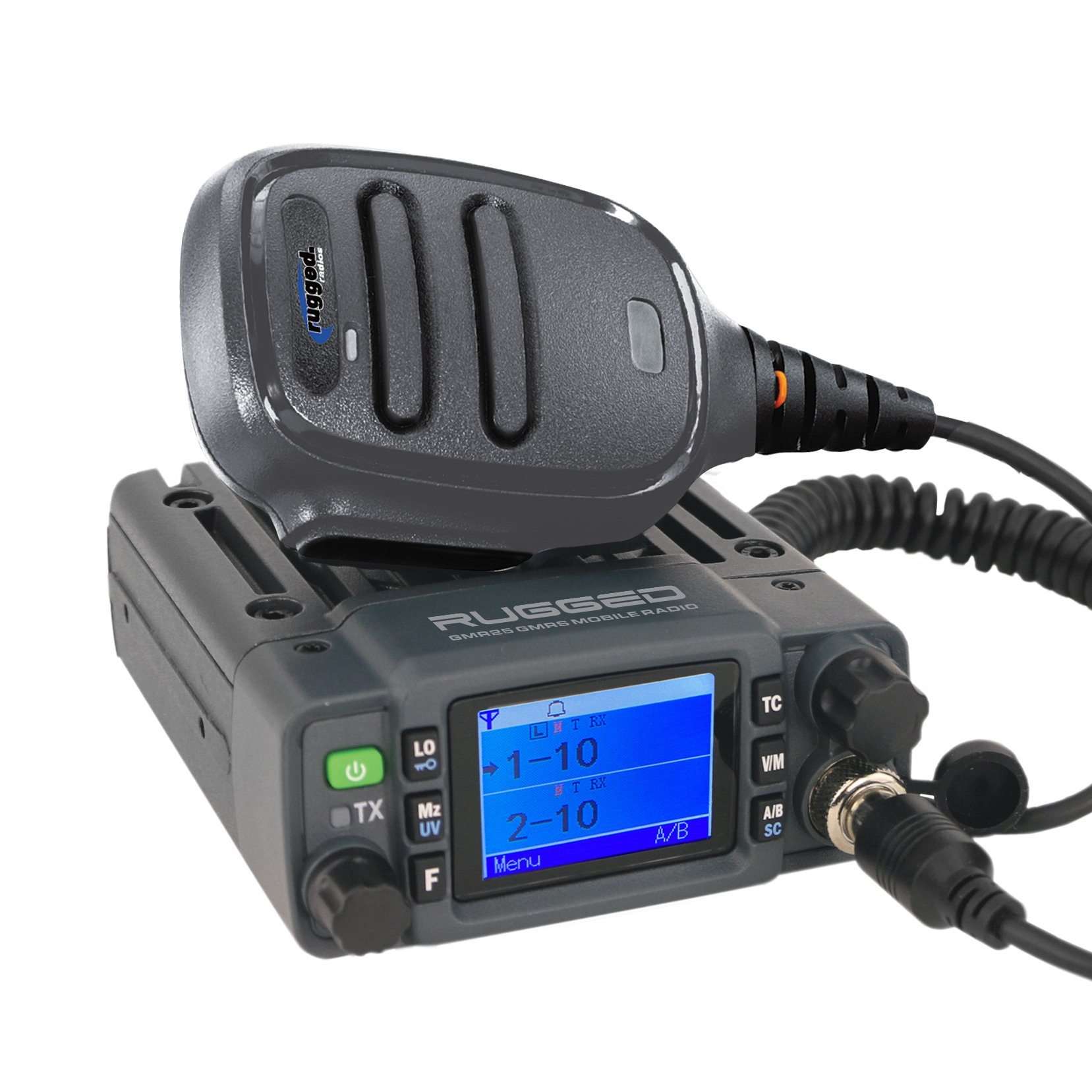 Radio Kit Lite - GMR25 Waterproof GMRS Mobile Radio with Stealth Antenna - BOGO with FREE Xtreme Waterproof Speaker