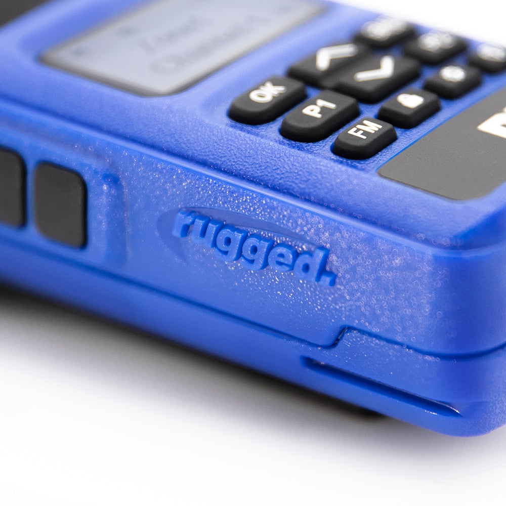 Ready Pack - DOS Radios Rugged R1, Radio 2 Metros Walkie Talkie - Digital y Analogo