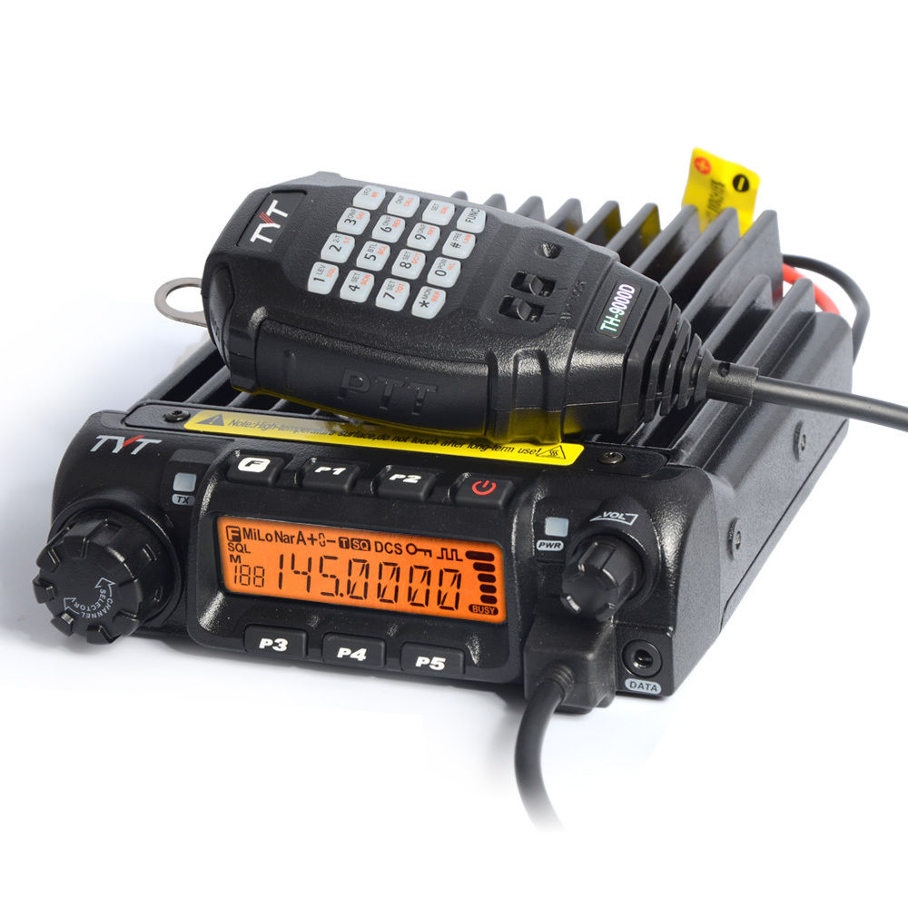 TYT TH-9000D Analog Mobile Radio - 60w VHF (Pre Programmed w/ All Race Channels)