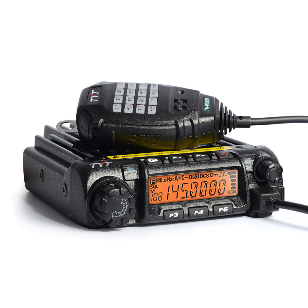 TYT TH-9000D Analog Mobile Radio - 60w VHF (Pre Programmed w/ All Race Channels)