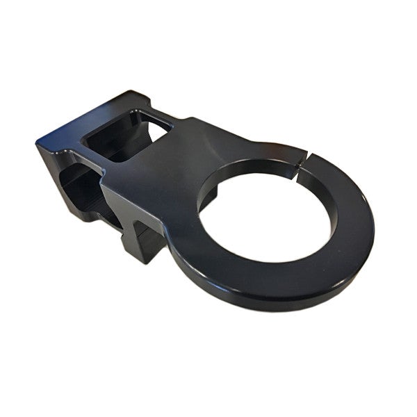 Billet RaceAir Motor Mount designed for RaceAir Max and Flow, featuring a sleek black finish and durable construction.
